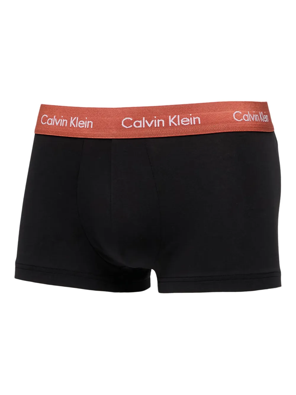 Calvin Klein Drie boxershorts met logoband Zwart