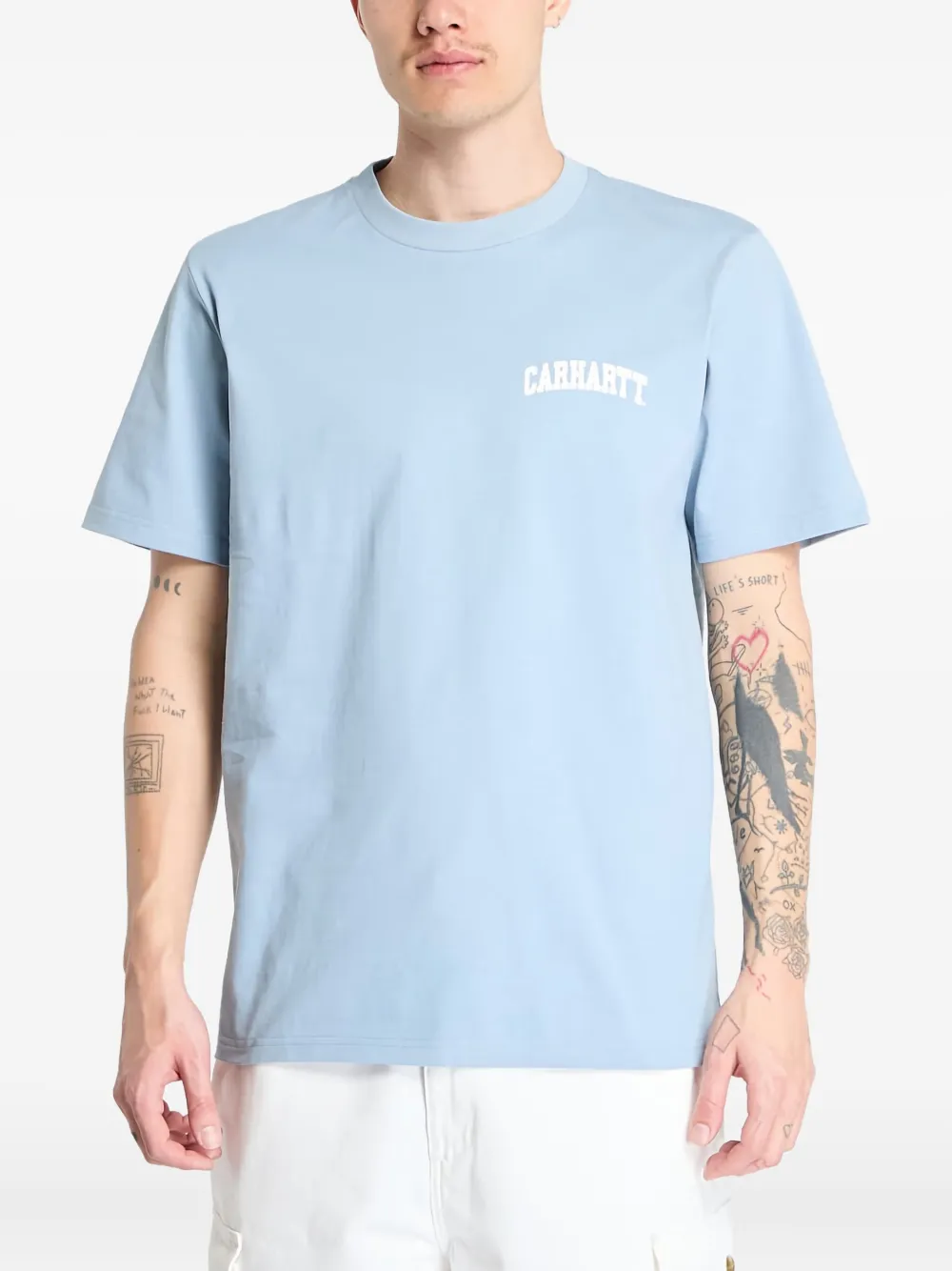 Carhartt WIP T-shirt con logo - Blu