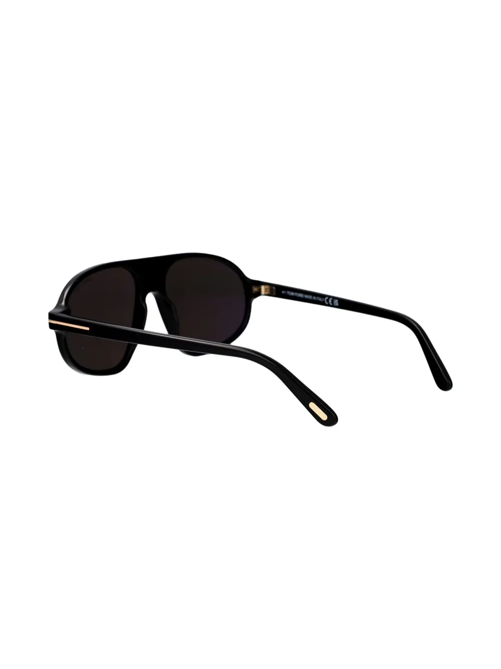 TOM FORD Eyewear Zonnebril met piloten montuur Zwart