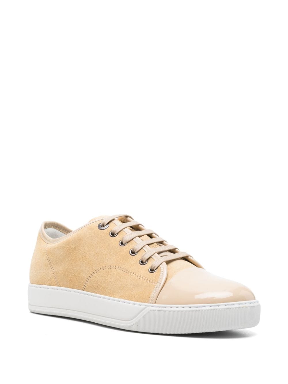 Shop Lanvin Dbbi Sneakers In Neutrals