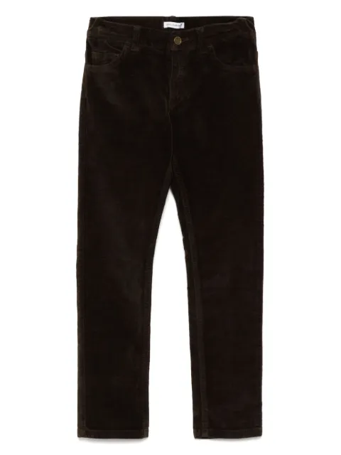 Dolce & Gabbana Kids logo patch skinny trousers