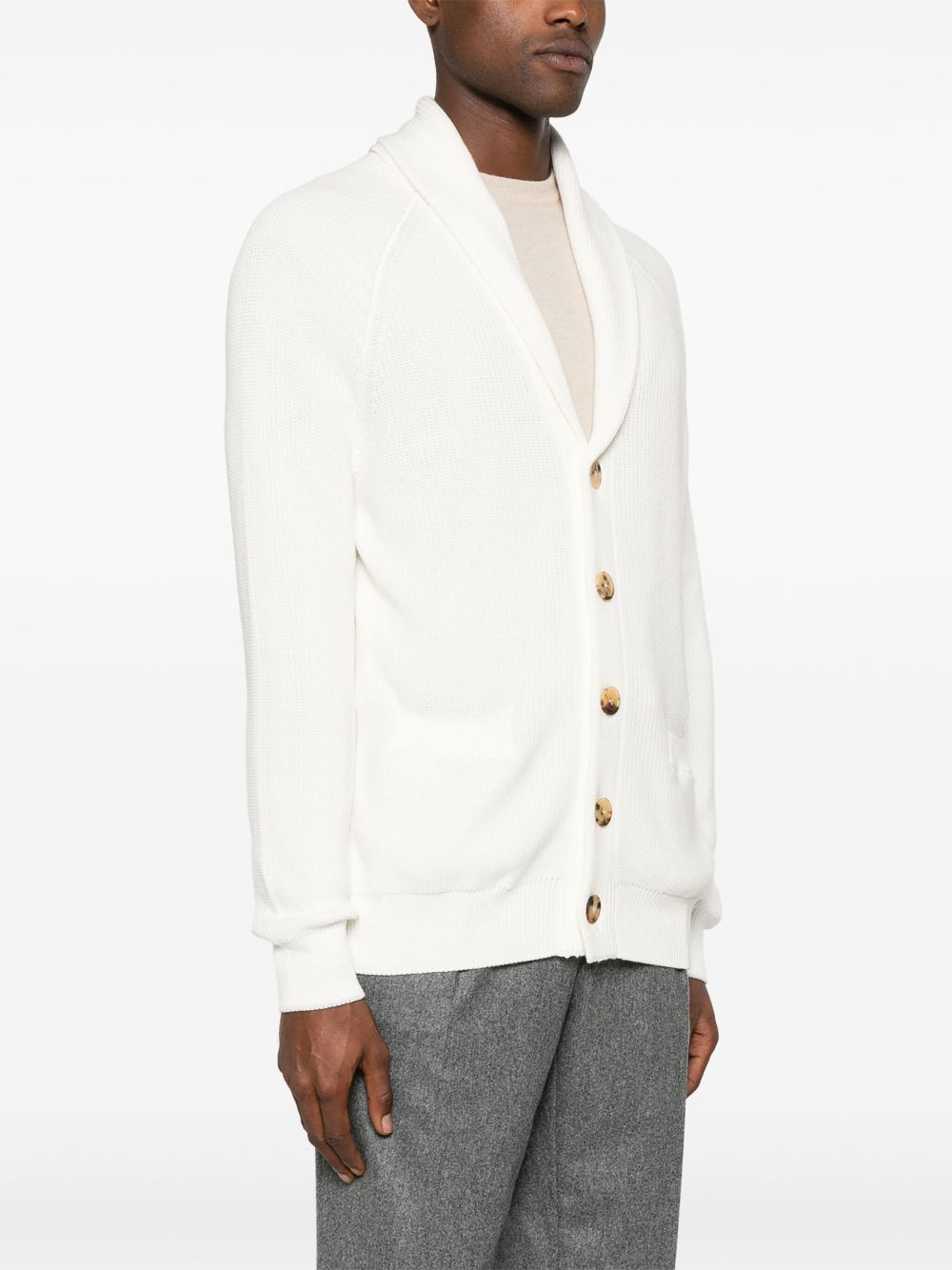 Brunello Cucinelli ribbed-knit cardigan Men