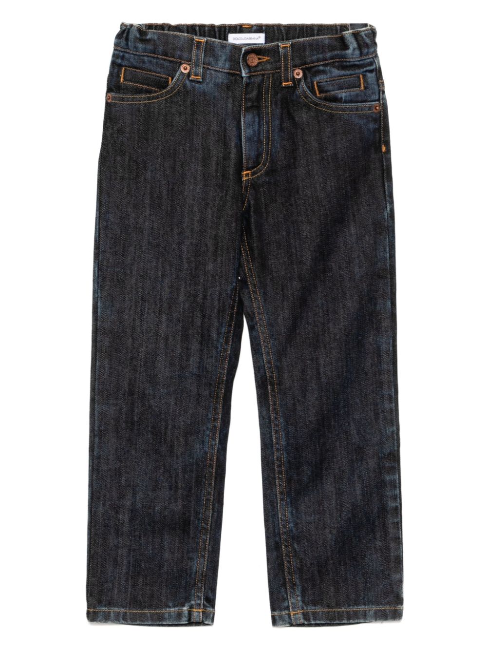 Dolce & Gabbana Kids straight-leg jeans - Blue