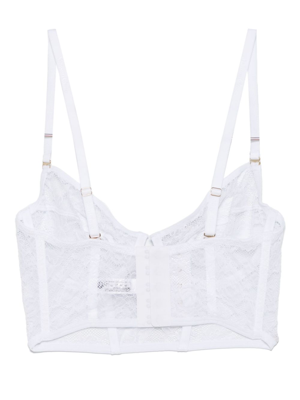 Maison Close balconette bra - White