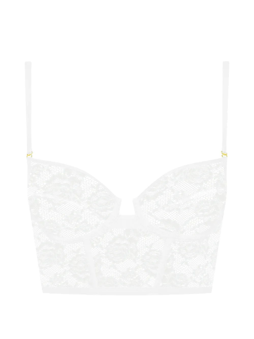 Maison Close Reggiseno a balconcino - Bianco