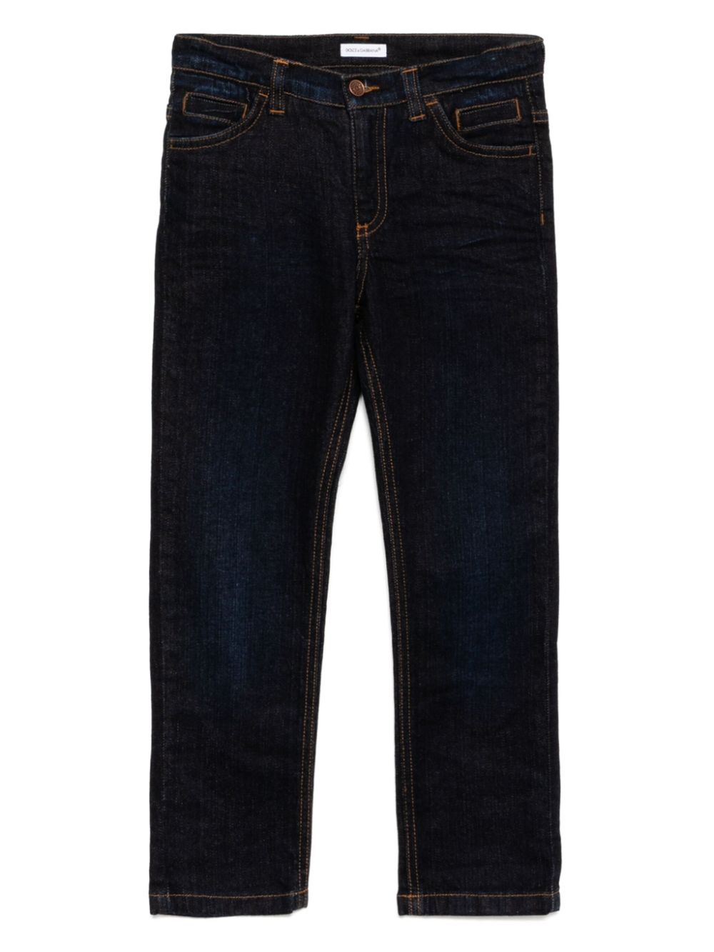 Dolce & Gabbana Kids straight-leg jeans - Blue