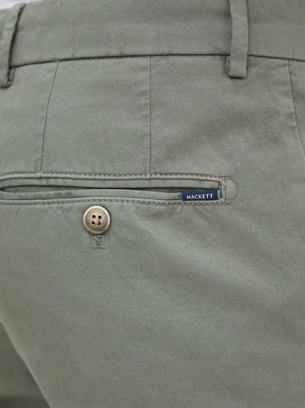 Hackett Broek met zak met knoop Grijs