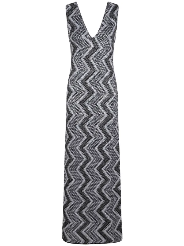 Missoni v neck dress outlet