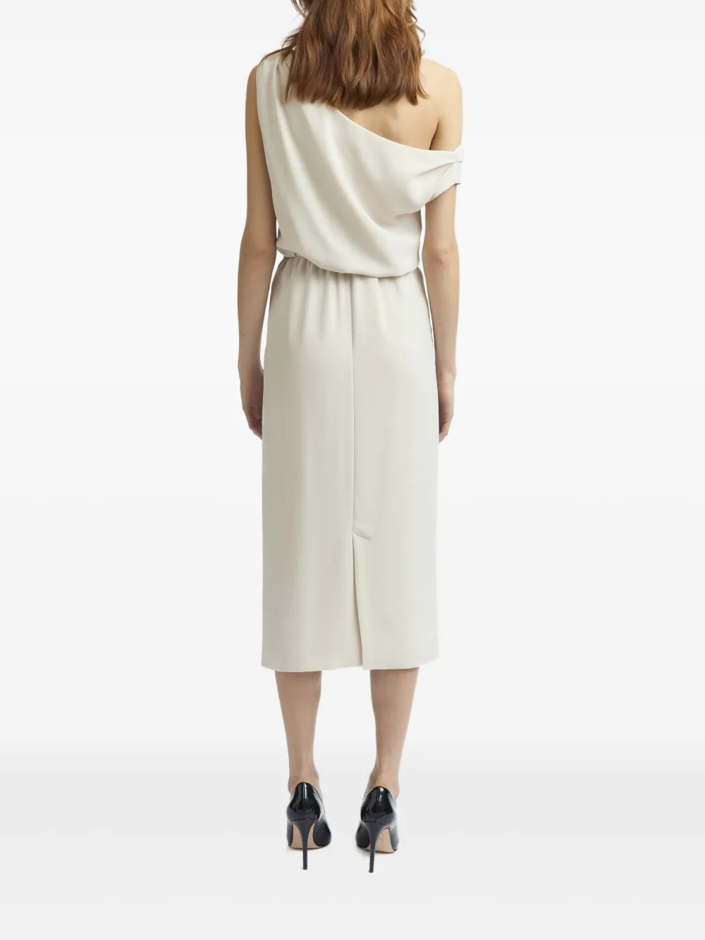 16Arlington Kira midi-jurk Wit