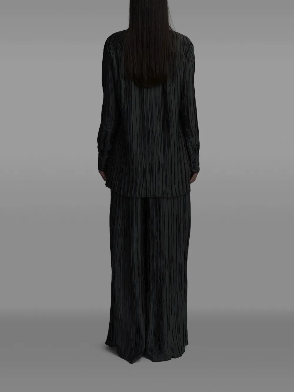 16Arlington Marley geplooide blouse Groen