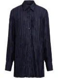 16Arlington Marley pleated shirt - Blue