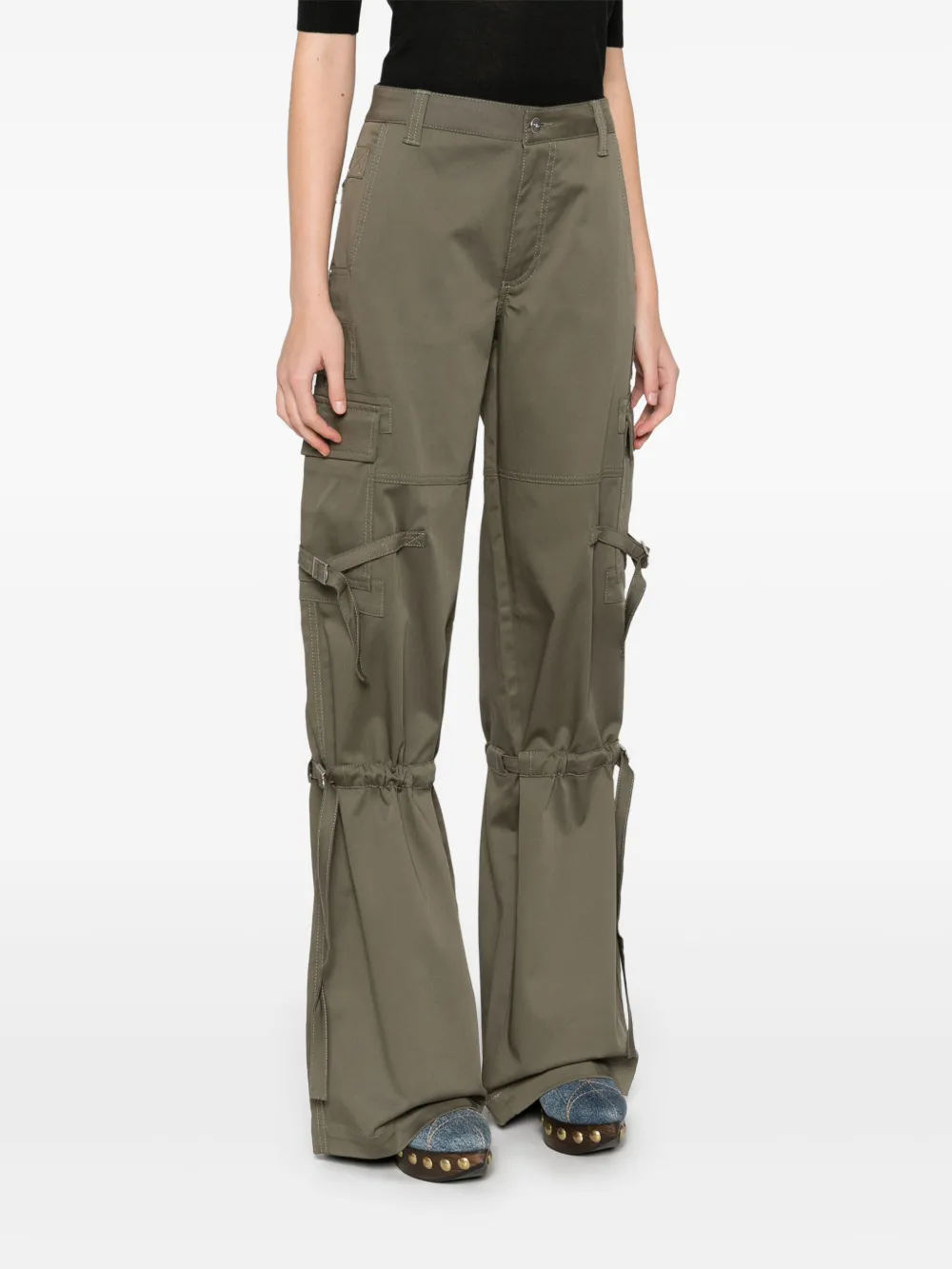 Ermanno Scervino Cargo broek Groen