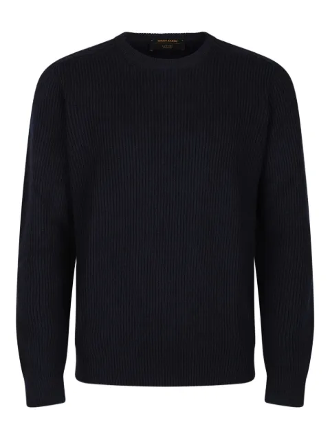 Gran Sasso ribbed crew-neck sweater