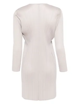 pleats please JA283 白　ジャケット　超美品！ PLEATS PLEASE プリーツプリーズ ジップアップジャケット 良好