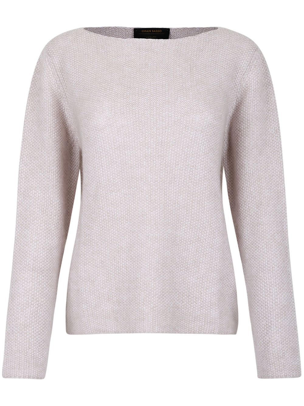 GRAN SASSO BOAT-NECK SWEATER 