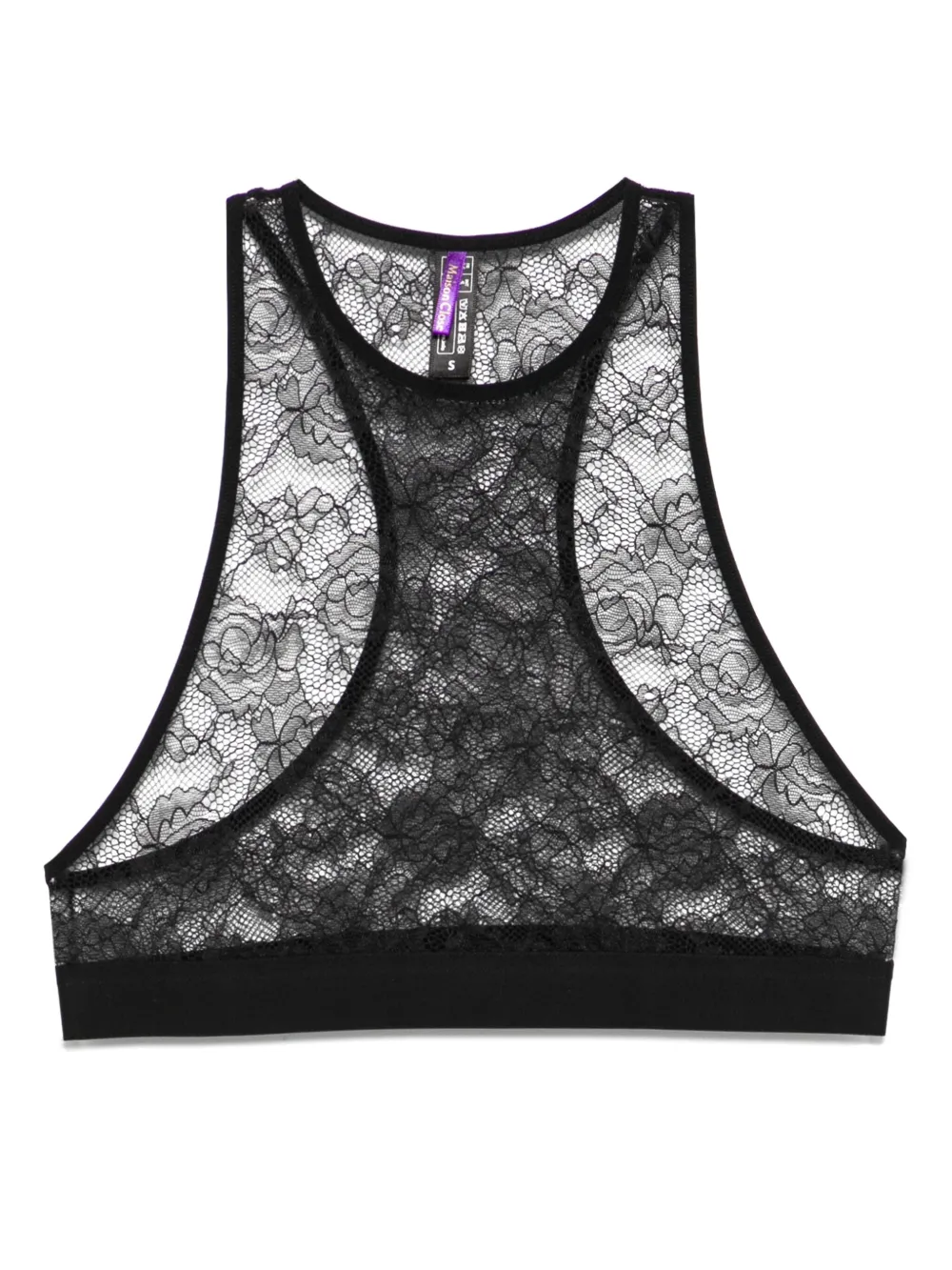 Maison Close Flashback Bra In Black