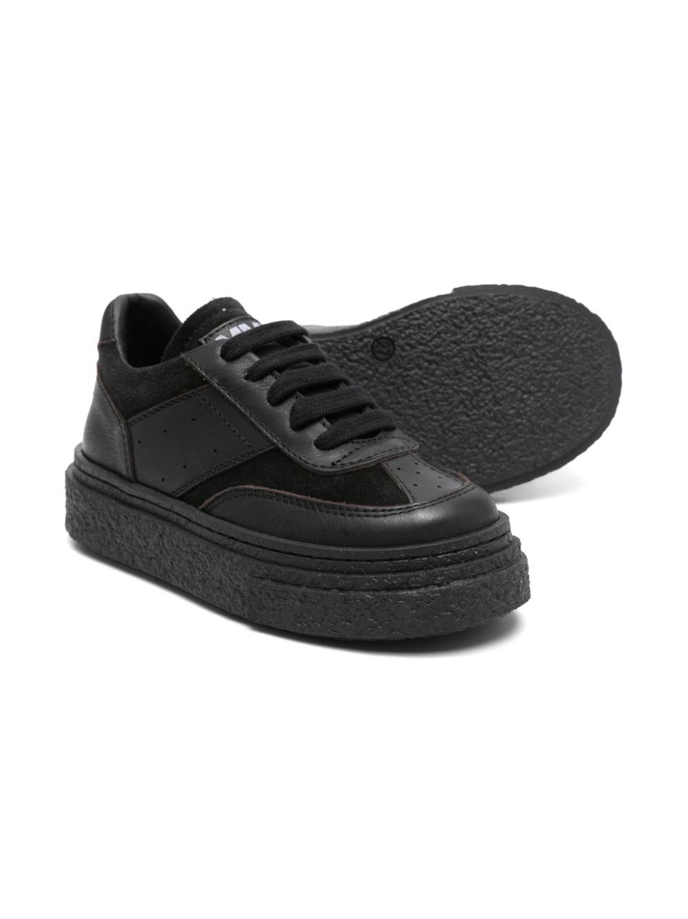 MM6 Maison Margiela Kids Gambetta sneakers - Zwart