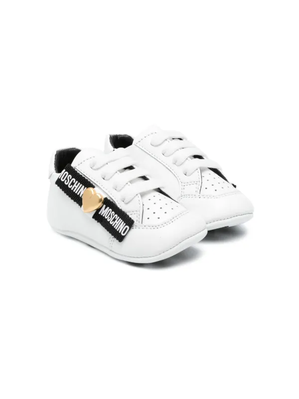 Sneakers Bianche Moschino Scarpe Bambino Junior Moschino Kids