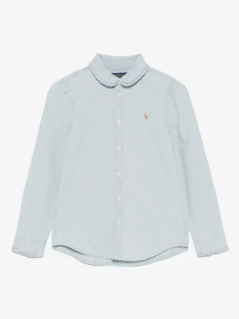 POLO RALPH LAUREN KIDS Hemd mit Polo Pony-Stickerei