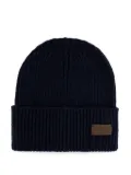 Hackett appliqué beanie - Blue