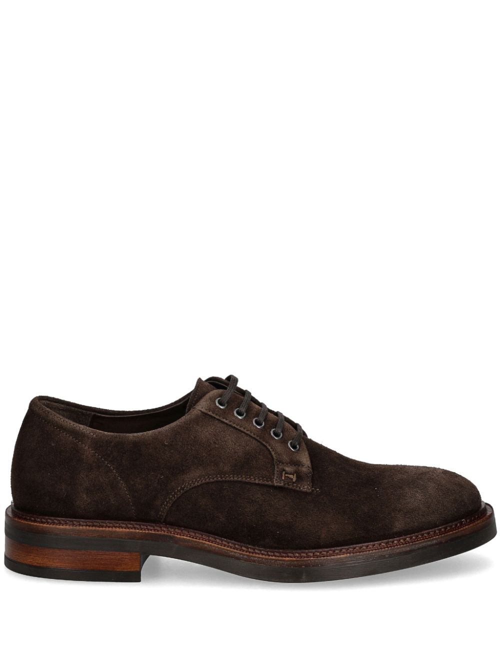 Hackett suede Derby shoes - Brown