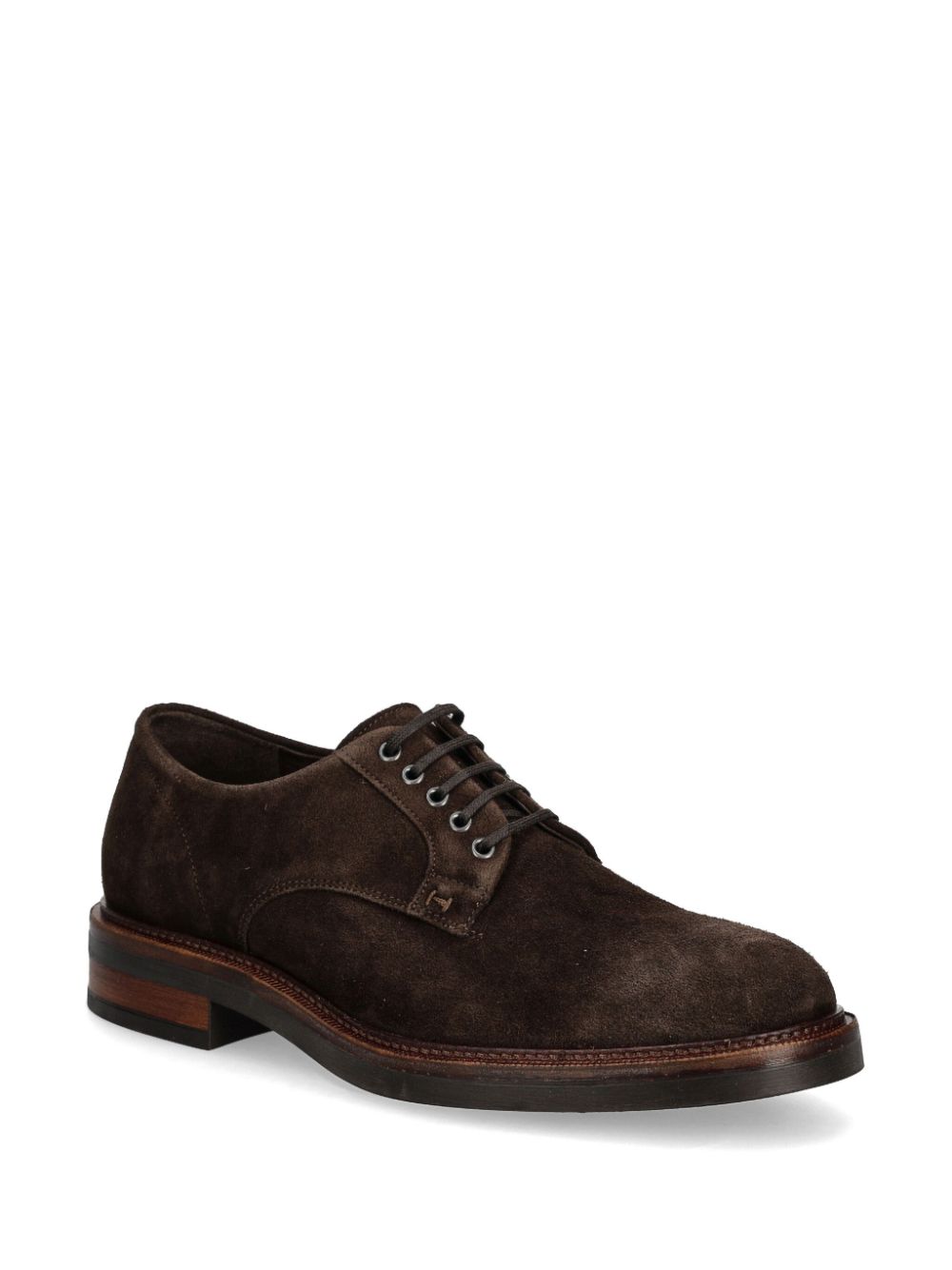 Hackett suede Derby shoes - Bruin