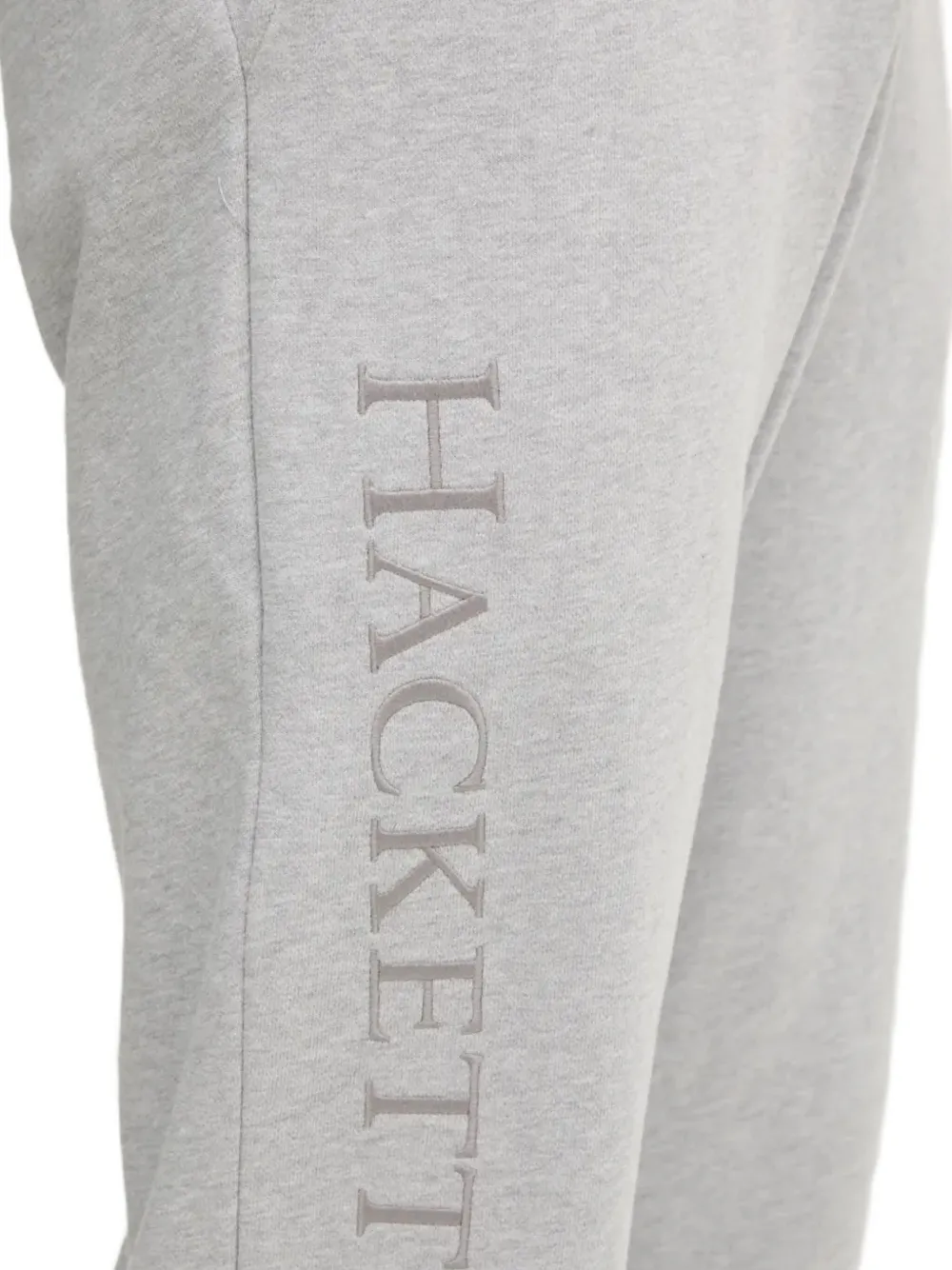 Hackett Broek met geborduurd logo Grijs