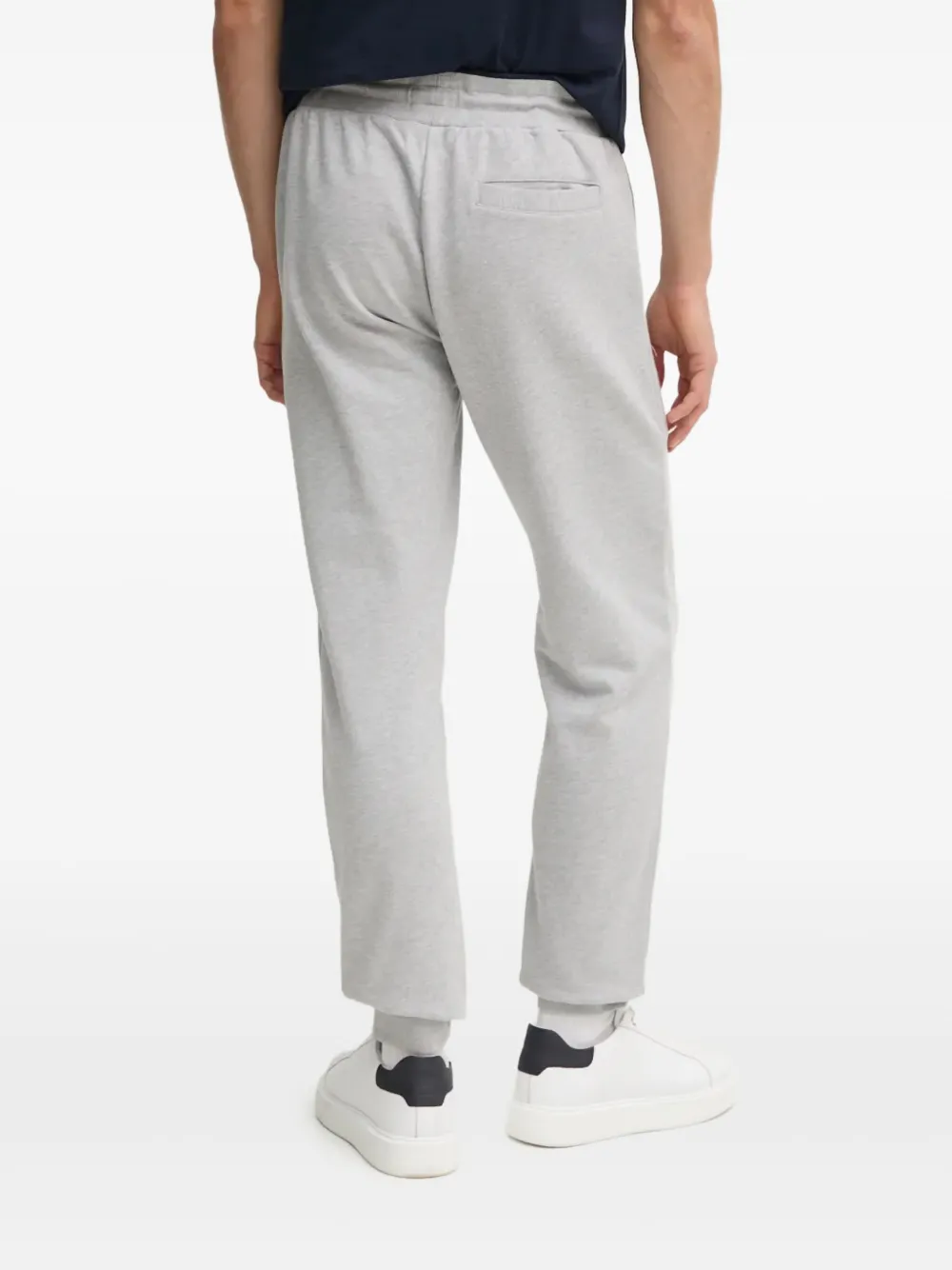 Hackett Broek met geborduurd logo Grijs