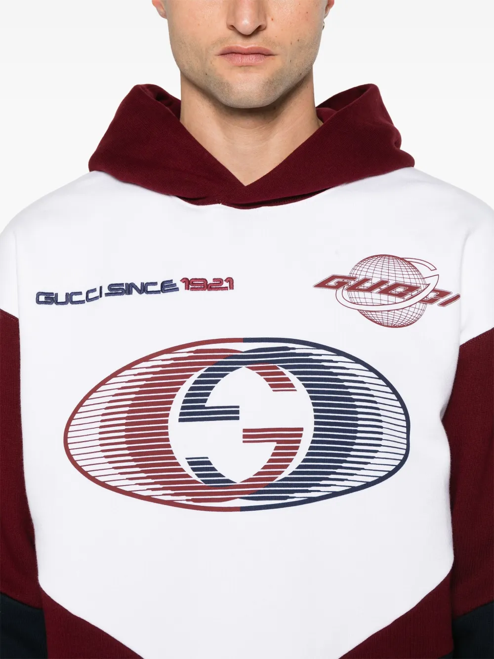 Gucci Katoenen hoodie Wit