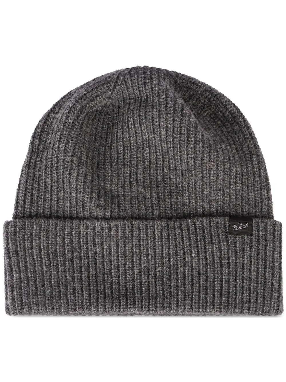 Woolrich ribbed-knit beanie | Grey | Image 1