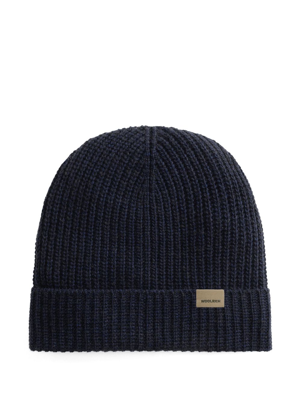 ribbed-knit beanie