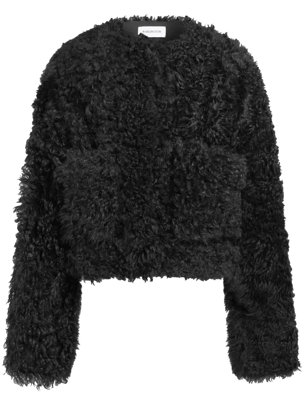 16arlington Green Bia Shearling Jacket In Black