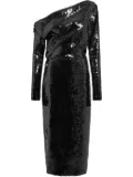 16Arlington Danae midi dress - Black