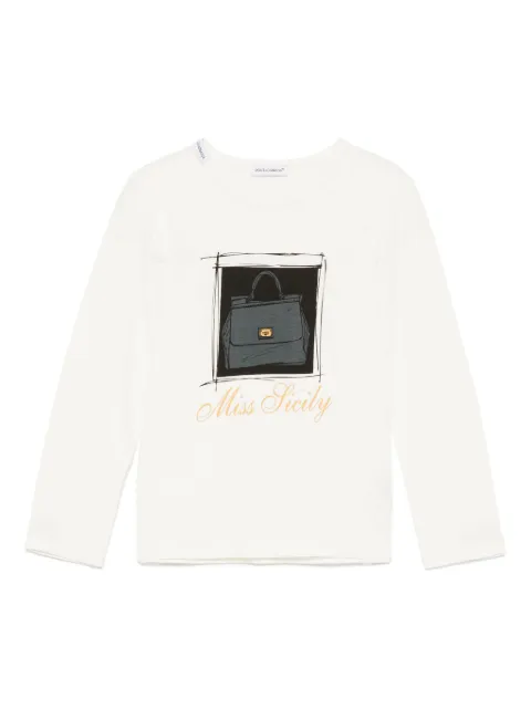 Dolce & Gabbana Kids graphic print t-shirt