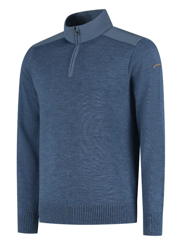 Paul Shark half zip Sweater Blue FARFETCH PH