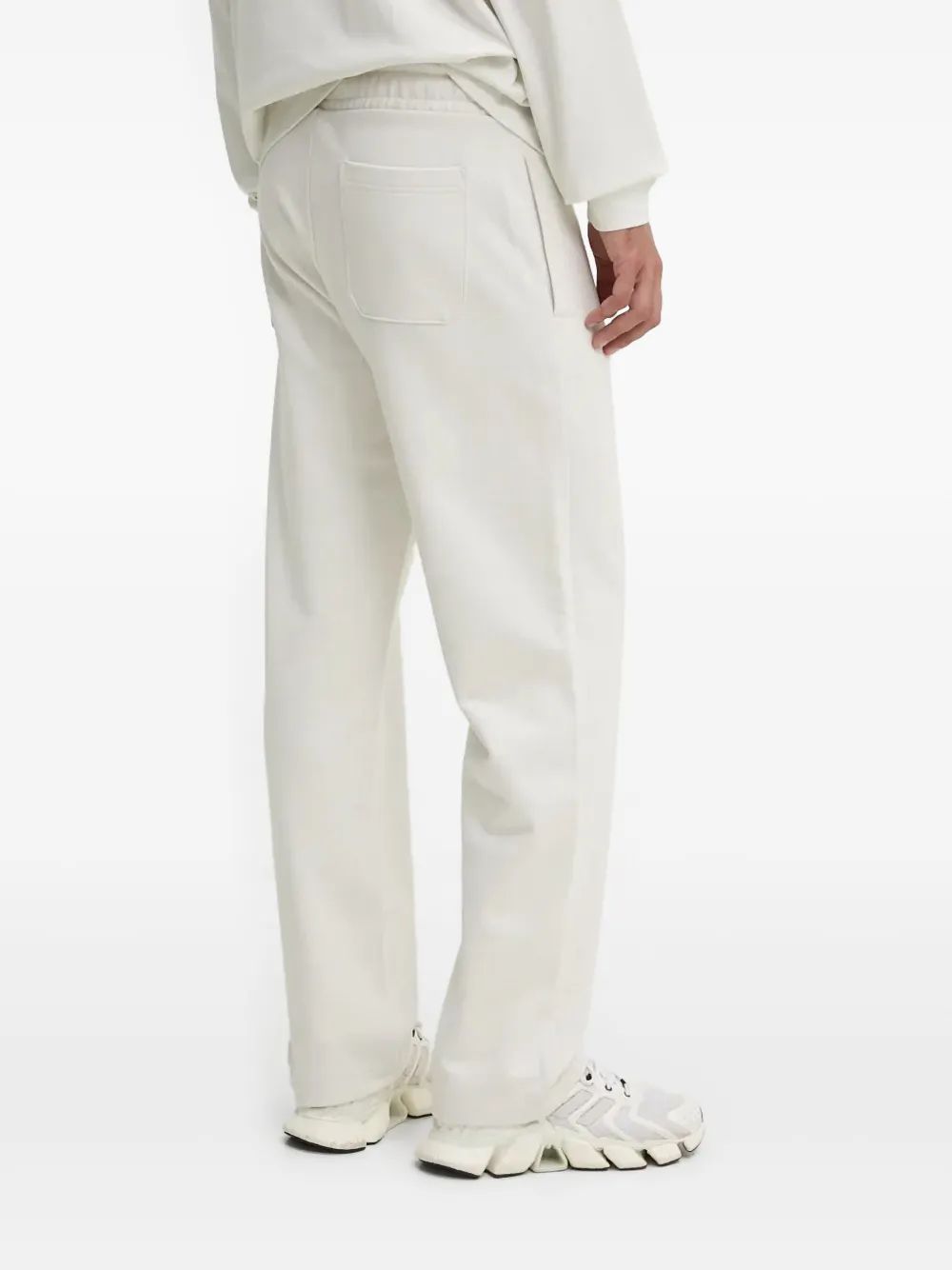 HUGO Broek met trekkoord en logo Wit