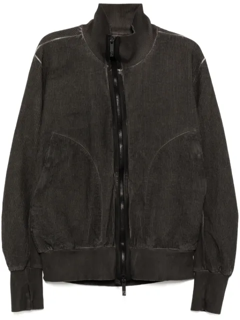Isaac Sellam Experience chamarra bomber con rayas estampadas