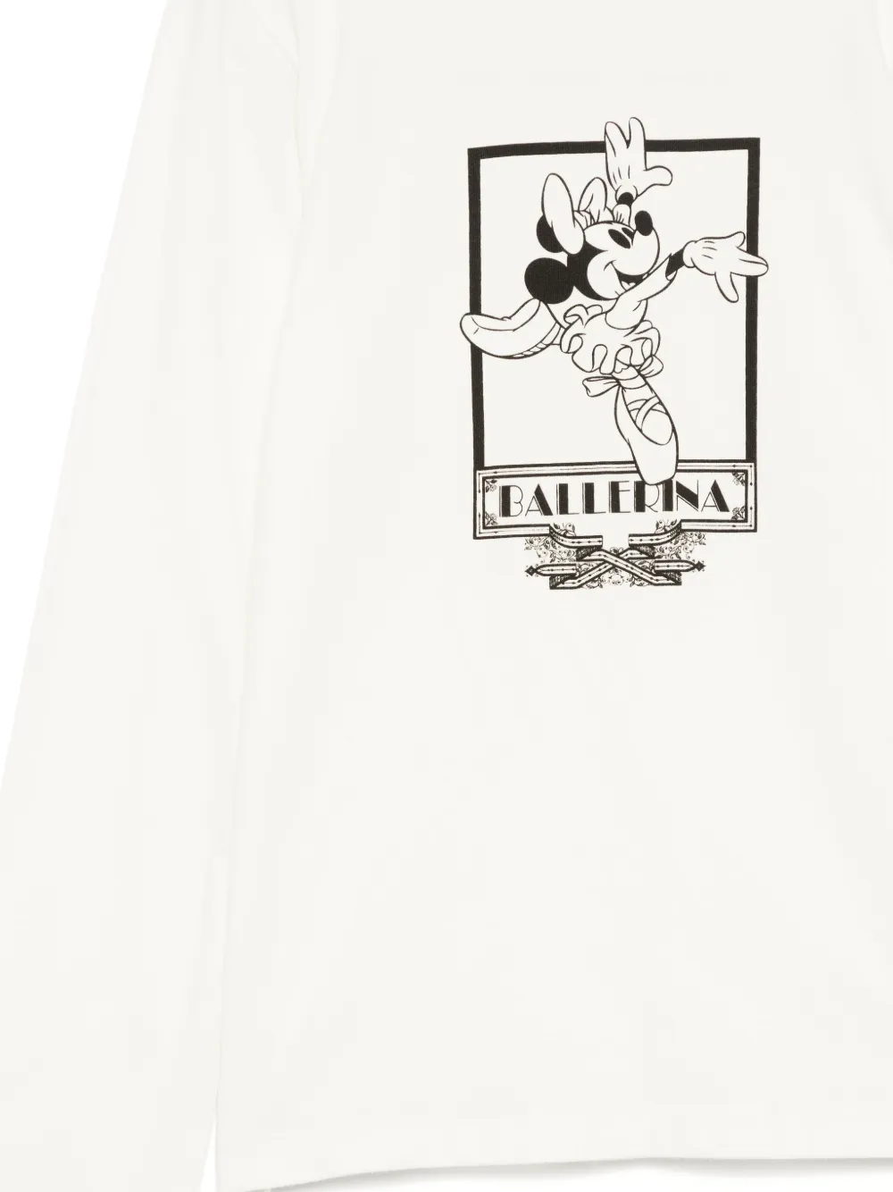 Dolce & Gabbana Kids Katoenen T-shirt met logoprint Beige
