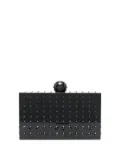 Aquazzura Tequila clutch black