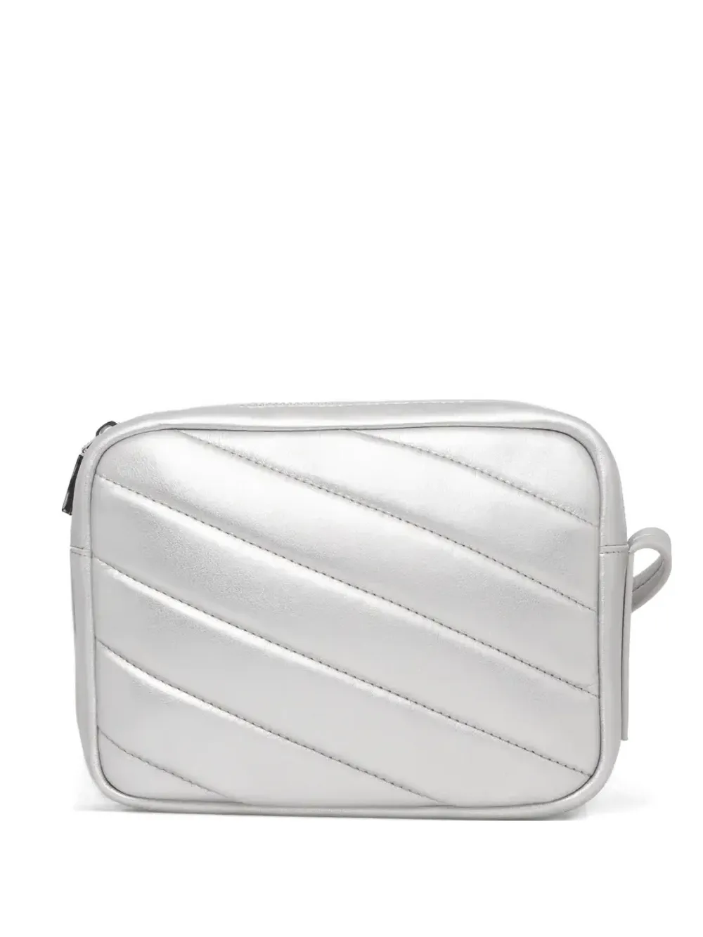 HUGO quilted crossbody bag | Grey | Image 1