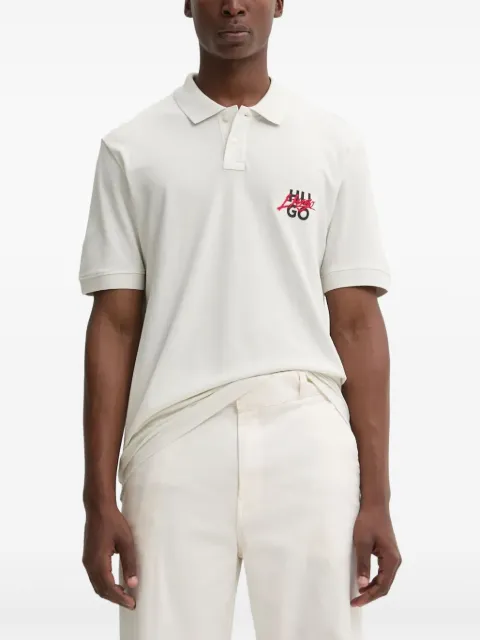 HUGO logo polo shirt