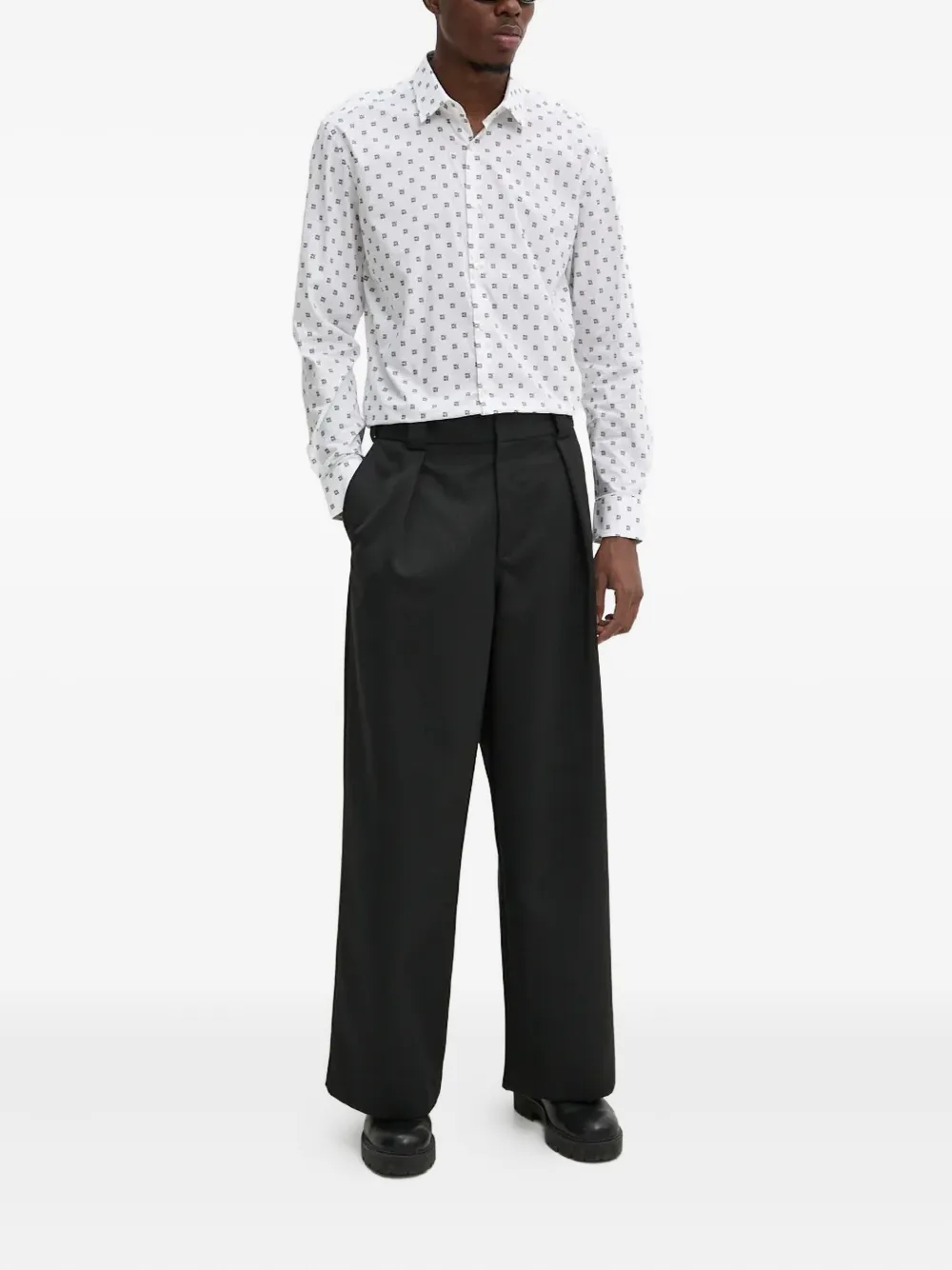 HUGO camisa con logo estampado | Image 2