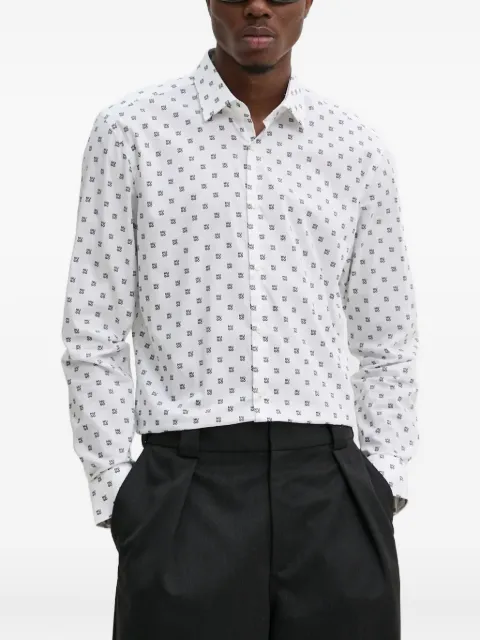 HUGO camisa con logo estampado