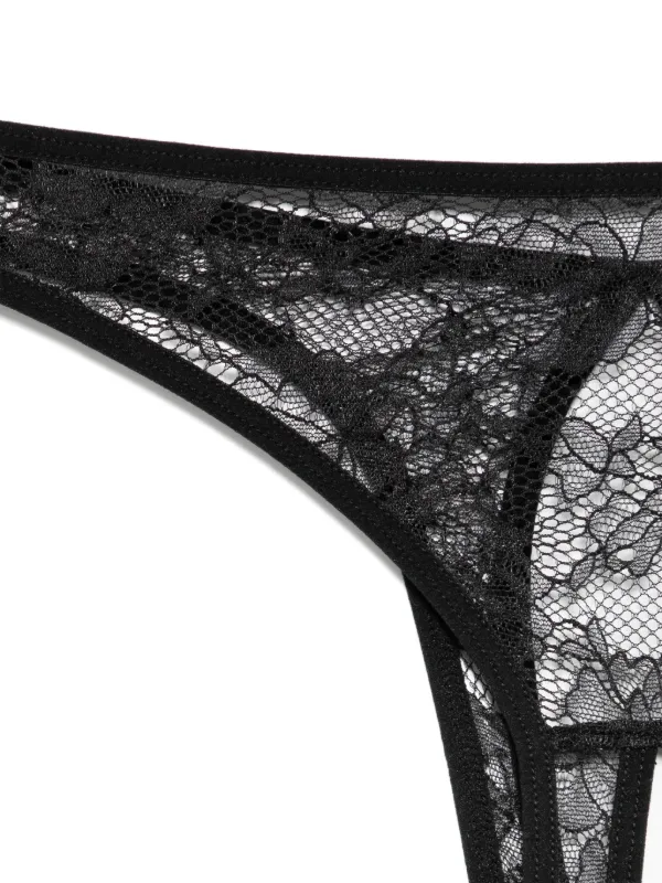 Maison Close Flashback Thong | Black | FARFETCH