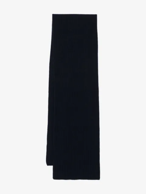 Sunspel ribbed cashmere scarf