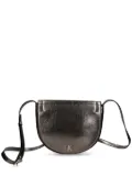 Calvin Klein Jeans metallic faux-leather cross-body bag - Brown