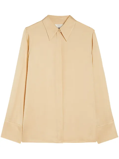 Jil Sander concealed fastening shirt