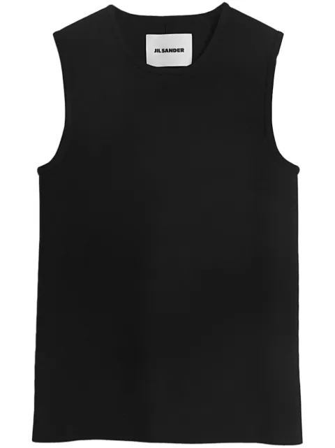 Jil Sander camiseta con cuello redondo