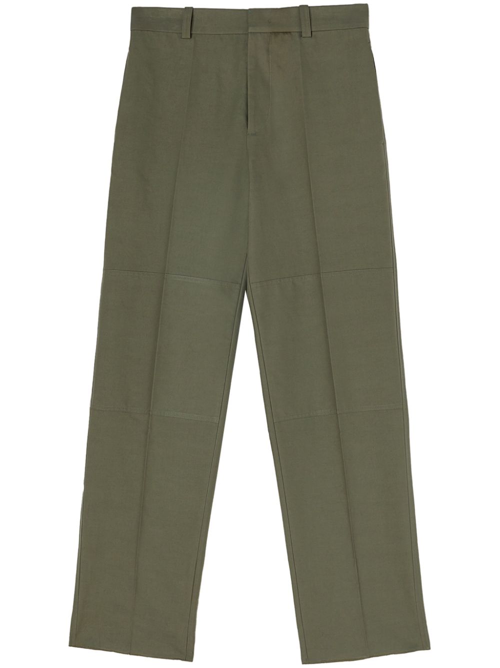 Jil Sander Straight broek Groen