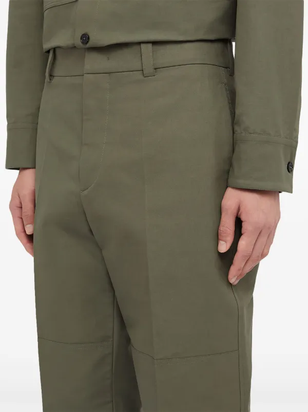Jil Sander ストレートパンツ | グリーン | FARFETCH JP